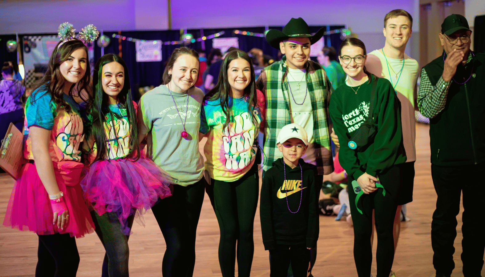 eaglethon participants smiling