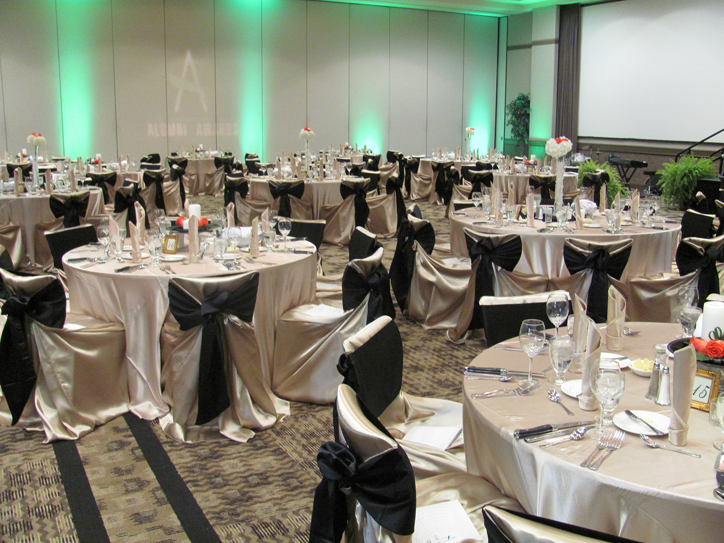 Banquet Table at Gateway Center
