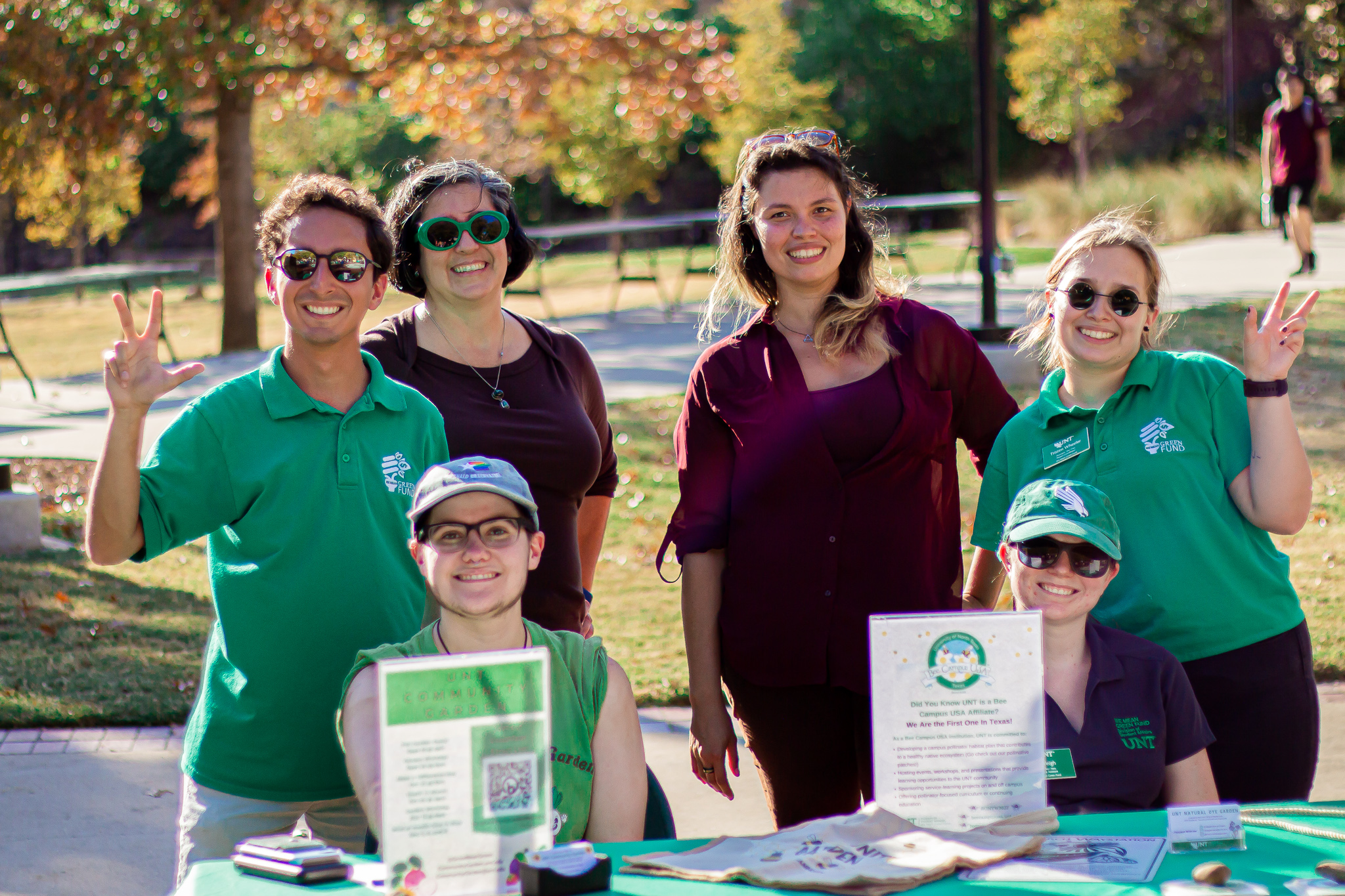 Group of Committee Members Posing at an Event