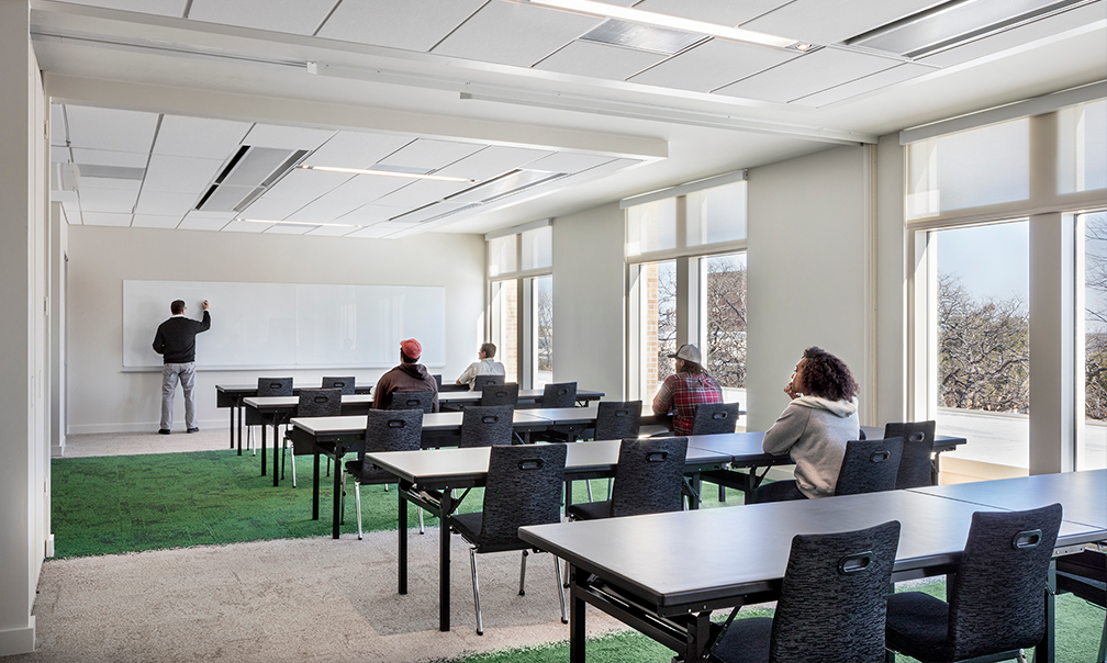 Image of a meeting room within the Union