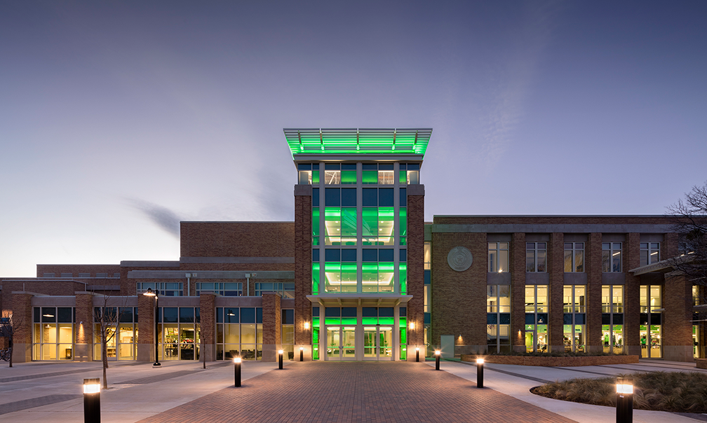 Outside of the University Union Building