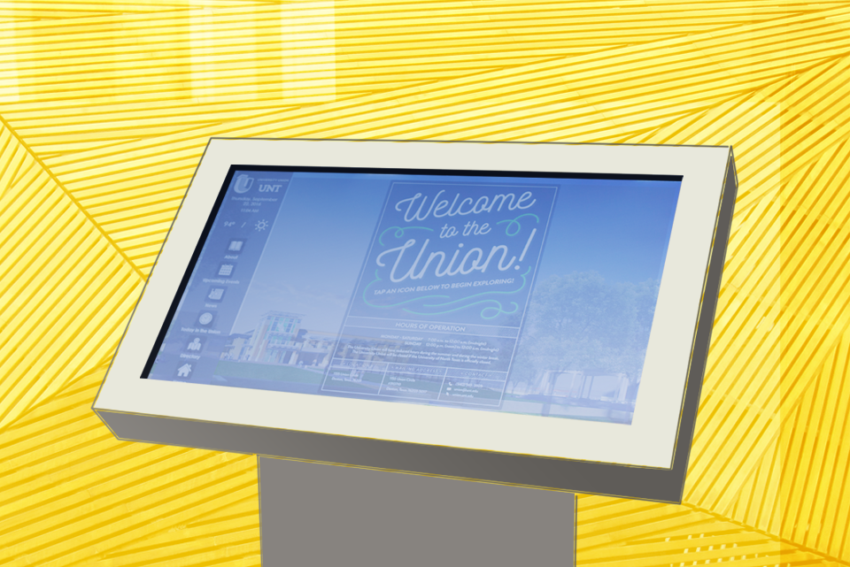 graphic of touch screen station
